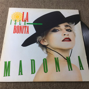 麦当娜-la isla bonita  om版 lp黑胶唱片 箱132
