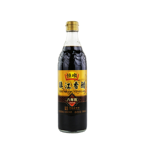 【4瓶包邮】恒顺镇江香醋六年陈580ml 酿造食醋 六年陈醋 6年
