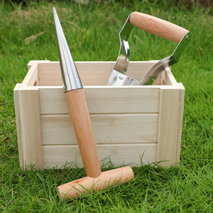 亲居移苗神器播种移栽种苗打孔器取土钻小型菜地家用种菜农用工具