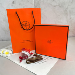 hermes爱马仕专柜香水纸袋礼品袋子丝巾盒腰带包装盒手提袋礼品盒