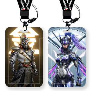 和平精英游戏卡套公交卡校园卡学生饭卡门禁卡工厂牌长挂绳硬壳套