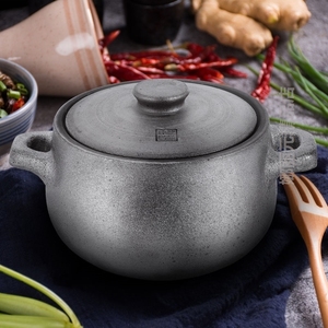 优选好物砂锅朱氏砂器黑沙锅罐罐无釉四川雅安旗舰店老式传统土粗