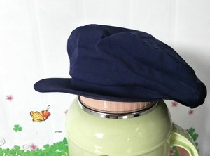 怀旧老库存 70年代本山帽子前进帽 民兵帽 56-59cm 纯棉 道具收藏