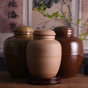 景德镇陶瓷堡淘宝100斤陶瓷酒坛子大酒缸空酒罐密封泡酒瓶土埋装酒