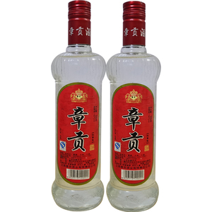 2010年江西老酒章贡王酒52度章贡酒500ml*2瓶浓香型纯粮食酒收藏