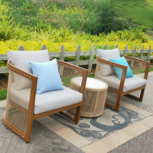 户外沙发庭院阳台露台名宿酒店样板间阳光房室外休闲藤编沙发组合