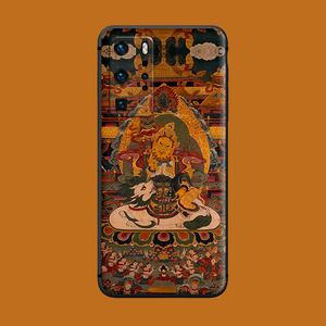 美术复古唐卡华为手机壳适用p40/20复古艺术p30八方财神mate50pro/p40