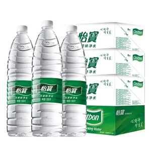 怡宝纯净水1555ml*12瓶/整箱 饮用水纯净水大瓶装怡宝1.5升矿泉水