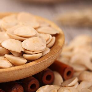 山西特产炒杏瓣 河曲手工炒制杏仁 罐装零食坚果薄脆可口即食500g