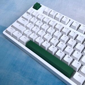 机械键盘pbt键帽 r4高度esc 空格键6.25x oem无刻不透光暗红/墨绿