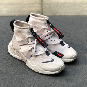 nike耐克air huarache gripp run华莱士米白高帮跑步鞋aq2802-002