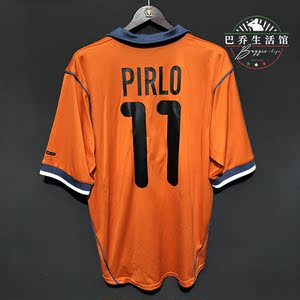 球衣国际米兰2000/2001正品意甲经典足球迷队服nike耐克皮尔洛