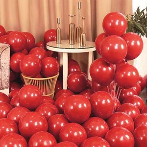 生日气球布置装饰红色结婚婚庆用品婚房卧室生对求婚告白婚礼宝宝