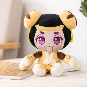 正版王者荣耀毛绒玩偶鲁班七号公仔玩具周边电玩小子