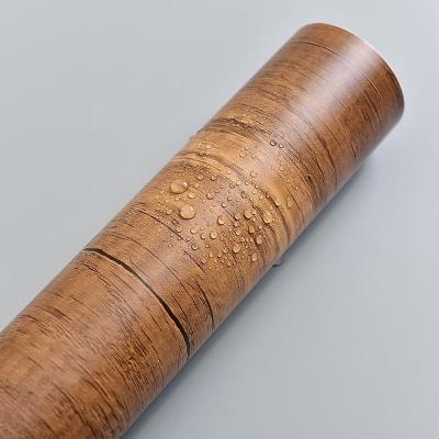 家饰宝贴纸自粘c自粘墙纸l衣柜橱柜桌卧室房门家具翻新木纹贴