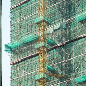 00风累vg淘宝建筑工地外架安全网阻燃密目网电梯口防护网车网工程