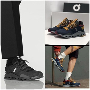 on昂跑男鞋夏休闲健步轻量透气减震回弹cloudnova运动竞速跑步鞋