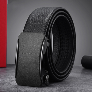 劲霸皮带男士真皮自动扣男式裤带头层纯牛皮品牌专柜正品本命年腰