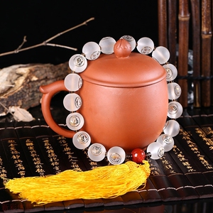 易辰水晶 十八罗汉汽车档位 挂件车饰品念珠法器佛教用品