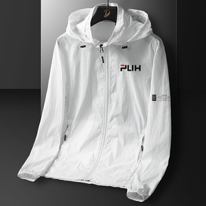 斐乐02官方旗舰店薄款防晒衣男22夏季连帽上衣速干透气防晒服夹克