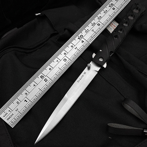 户外折叠刀具防身刀冷兵器高硬度锋利小刀便携刀生存刀水果刀长款