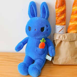 可爱卡通蓝色克莱兔公仔毛绒玩具小兔子玩偶女孩抱枕布娃娃小礼物