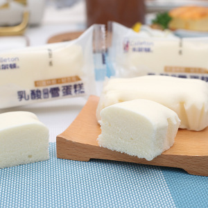 卡尔顿乳酸菌雪蛋糕小白酸奶口袋面包整箱4斤蒸蛋糕早餐西式糕点