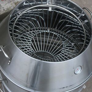 童子鸡烧烤桶木炭黄泥叫花鸡烧烤缸洪七公烤炉不锈钢窑鸡专用烤箱