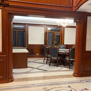 纯实木哑口套窗套阳台门套线厨房客厅线条欧式实木烤漆飘窗套装饰