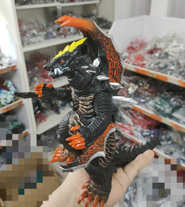 热卖新款豪华版大号持剑迪玛伽软胶怪兽奥特特曼玩具系列剃刀迪玛