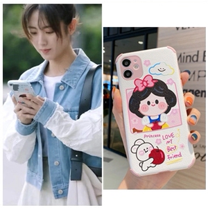乌鸦小姐与蜥蜴先生邢菲姜小宁同款手机壳可爱适用于苹果11/x软壳
