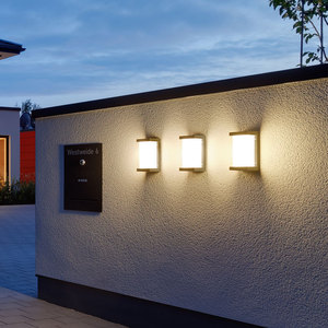 庭院露台壁灯人体感应过道阳台装饰墙壁室外别墅门口户外防水壁灯