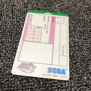 sega世嘉头文字D5游戏卡 原装头文字D卡空白资料卡赛车记忆卡