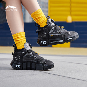 中国李宁休闲鞋新款潮流发布走秀系列悟道2运动鞋女机能风女鞋