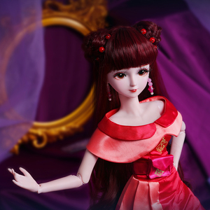 叶罗丽黑暗齐娜60cm正版洋娃娃精灵梦叶夜萝莉菲灵仙子礼盒装女孩