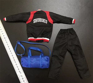 xxxtoys f001兵人1:6 灌篮 湘北 训练服 篮球包套装 樱木 现货