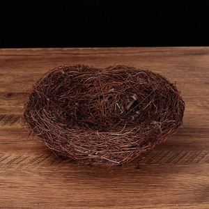 鸟巢展示意境菜明档摆台装饰摆盘个性餐饮创意商用特色农家乐餐盘