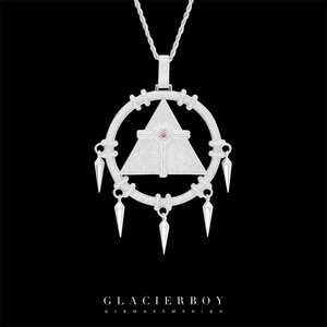 glacierboy × toyoki "千年智慧轮" 小号&大号 满钻吊坠