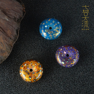 七巷大漆平安扣挂件吊坠首饰中国风天然植物漆非遗手工艺福州漆器