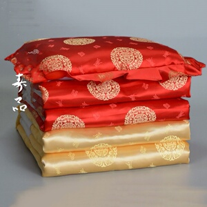 寿衣寿被寿褥男女全套配件真丝刺绣面料老人寿被殡葬用品死人衣服