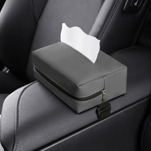 车载纸巾盒扶手箱抽纸挂式汽车用放餐巾袋车上纸抽收纳车内椅背