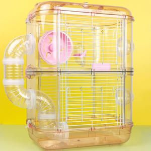 807人付款淘宝小苍仓鼠金丝熊躲避屋造景笼子二层平台配件解闷玩具
