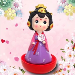 000人付款淘宝早期彩绘陶俑 人物仕女三彩俑 琴师俑 说唱俑 泥塑陶塑