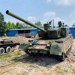 大型军事模型仿真坦克战车装甲车可开动坦克大炮国防教育户外景观