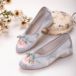 旗袍鞋子民国风