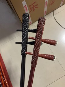 黑檀紫檀水纹头琴杆 二胡杆 越胡杆 高胡杆乐器配件