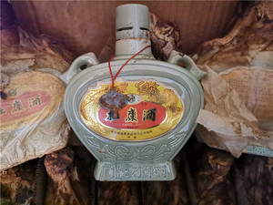 80年代老酒陈年老酒窖藏老酒双耳杜康贡酒52度瓷瓶酒瓶收藏送礼