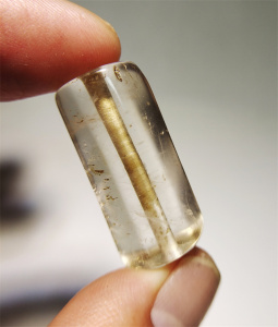 真正品辽金千年老白水晶锁骨链八棱珠子吊坠挂件手串辽代古董项链