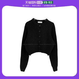 韩国直邮[miamasvin]短款羊毛针织长袖开衫