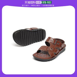 韩国直邮[ cozy] [Wannabe] 男性休闲时尚皮革凉鞋 3cm